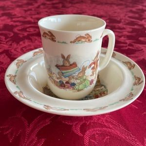 NWOT Bunnykins bowl & cup set